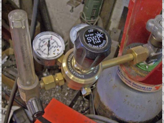 reg and flow meter